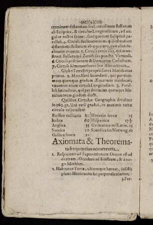 Axiomata & Theoremata frequentius occuentia.