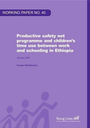 Productive safety net programme and children’s time use between work and schooling in Ethiopia