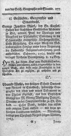 Einleitung in die Schwerinsche evangelische Kirchengeschichte. Erste Abtheilung.