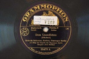 Dem Unendlichen / (Schubert)