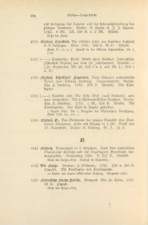 N (Nr. 4341 - 4401)