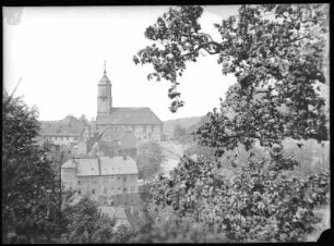 Nossen. Blick zur Kirche