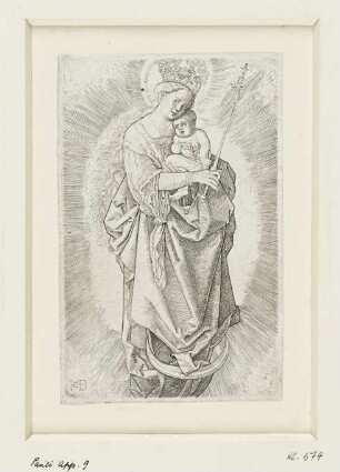 Maria mit Zepter und Sternenkrone