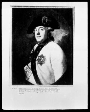 Bildnis des Grafen Friedrich von Anhalt-Dessau