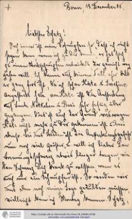 Brief vom 13.12.1905