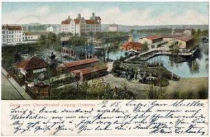 Gruss vom Charlottenhof Leipzig-Lindenau