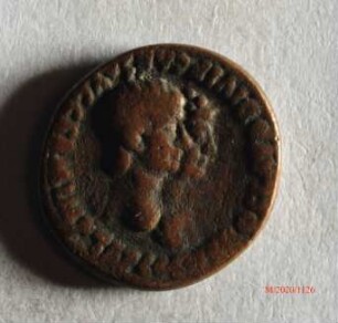 Römische Münze, Nominal Aureus, Prägeherr Nero, Prägeort nicht bestimmbar, Fälschung