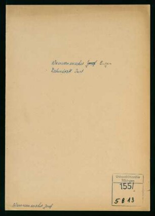 Wannenmacher, Eugen * 22.12.1897