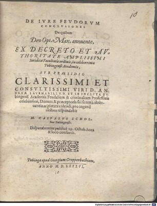 De Ivre Fevdorvm Conclvsiones
