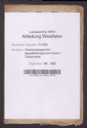 Redicker, Dr. med. Friedrich, Hamm, Kreis-Physikus