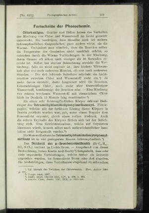 Fortschritte der Photochemie