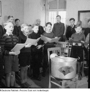 Kreuzchor (Unterricht, Kreuzkirche, Dokumente, Konzert u.s.w.) & Musiktage 1962