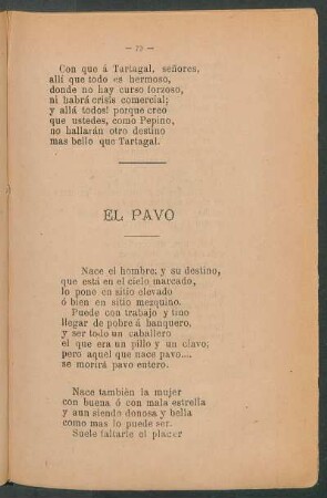 El pavo