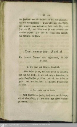 Das neunzehnte Kapitel