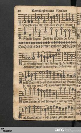 Vom Leyden und Sterben JEsu Christi.