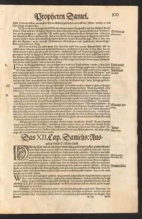 Das XII. Cap. Danielis: Auslegt durch D. Mart. Luth.