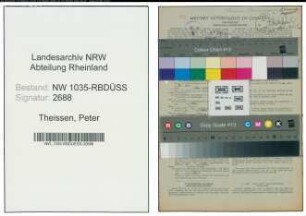 Entnazifizierung Peter Theissen , geb. 20.10.1891 (Bergbauangestellter)