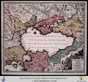 Nova et accurata Tartariae Europae seu minoris et in specie Crimeae delineatio geographica.