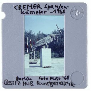 Berlin, Denkmal für die Spanienkämpfer