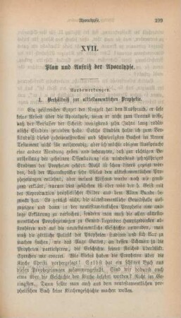 299-319 Plan und Aufriß der Apocalypse