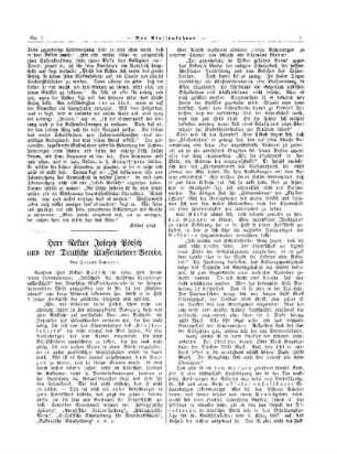 Herr Rektor Joseph Pötsch und der Deutsche Klassenlehrer-Verein