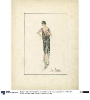 Abendkleid von Bernard et C.ie, Modell Le Lido