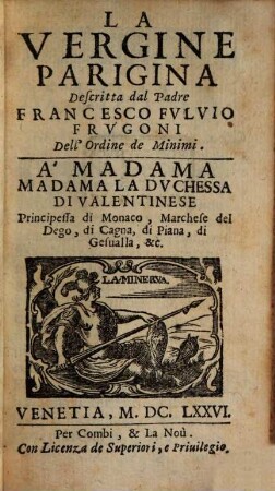 La Vergine Parigina, 1