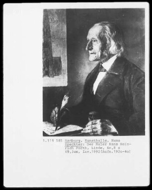 Der Maler Hans Heinrich Porth