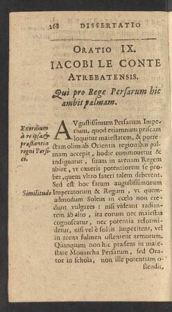 Oratio IX.