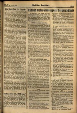 Zweite Ausgabe vom Mittwoch, den 28. Dezember 1938.