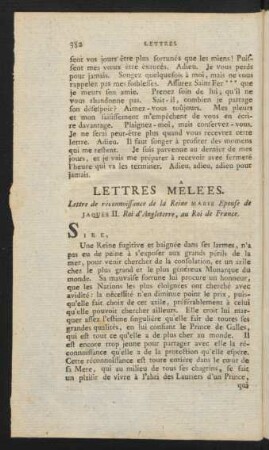 Lettres Mêlées