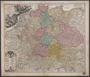 Imperium Romano-germanicum In Suos Circulos Divisum : Cum Privilegio Sac. Caes. Maiest.