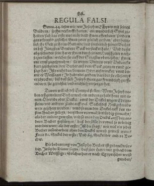 [Dritte und letzte Theil] Regula Falsi