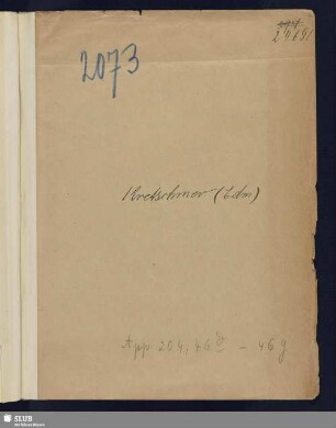 Nr. 46d-g. Kretschmer, Edmund