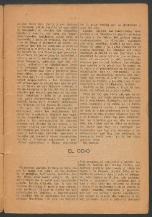 El odio