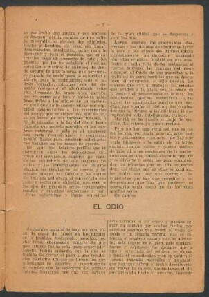 El odio