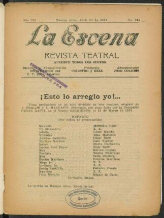 ¡Esto lo arreglo yo!... : pieza pochadesca en un acto dividido en tres cuadros