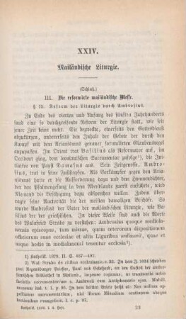 337-354 Mailändische Liturgie : Schluß