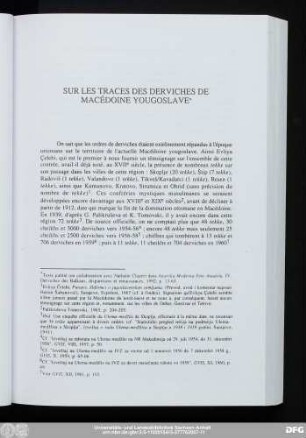 Sur Les Traces Des Derviches De Macédoine Yougoslave