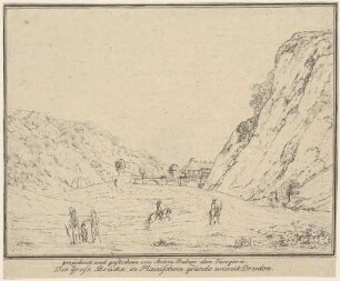 Der Plauensche Grund bei Dresden mit der Hegereiterbrücke