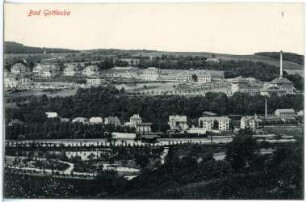Gottleuba. Blick auf Bad Gottleuba