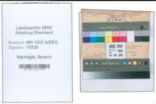 Entnazifizierung Severin Nachtigall , geb. 00.00.0000 (Reg.Rat)