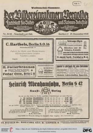 Nr. 51/52 (19. Dezember 1925)