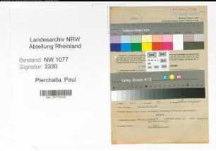 Entnazifizierung Paul Pierchalla , geb. 03.03.1889 (Polizist)