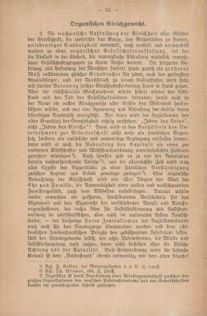 Organisches Gleichgewicht
