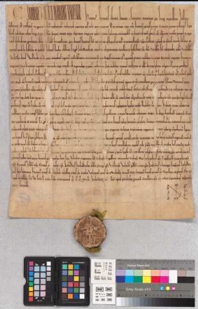 Heinrich VII. bestätigt Kloster Helmershausen seine Privilegien.