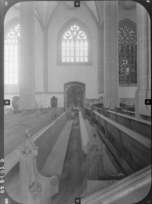 Görlitz. Peterskirche (Neubau 1425/1497, Türme 1889-1891). Inneres nach Süden