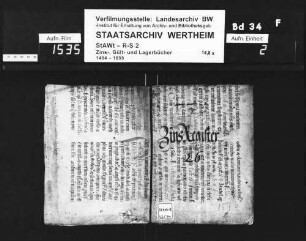 Zinsregister 1573