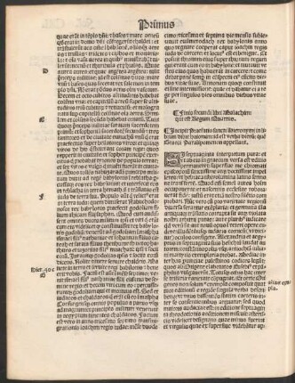 Incipit Praefatio sancti Hieronymi in librum dibre haiomim ... quem Graeci Paralipomenon appellant.
