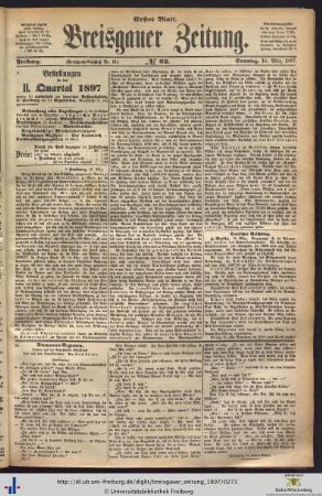 14.03.1897 (Erstes Blatt)